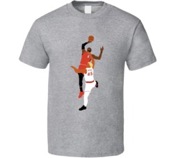 Lebron James Dunking Trump T Shirt