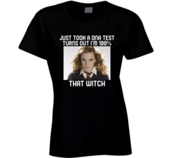 Hermione Granger Dna Test Turns Out 100 Percent That Witch Halloween F