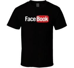Facebook Funny Youtube Parody T Shirt