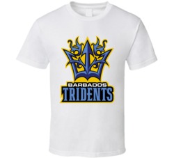 Barbados Tridents Cpl Caribbean Premier League Cricket Fan T Shirt
