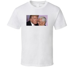 Kissing Pence Funny T Shirt