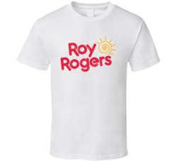 Roy Roger's Fast Food Restaurant Foodie Food Fan Worn Look T Shir