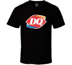 Dq Dairy Queen Ice Cream Foodie Fan Worn Look T Shirt