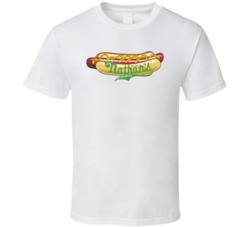 Famous Nathan's Hot  Fan Food Foodie T Shirt
