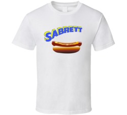 Sabrett Hot  Fan Food Foodie T Shirt