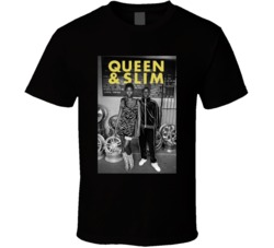 Queen And Slim Black Movie Poster Cinema T Shirt