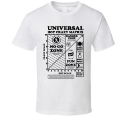 Hot Crazy Matrix Funny Dating Hookup Culture Frat Bro Drinking T Shirt