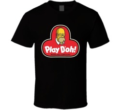 Play Doh Homer Paordy T Shirt