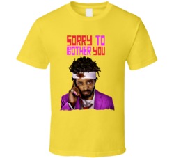 Sorry To Bother You 2018 Classic Black Comedy Movies T Shirt
