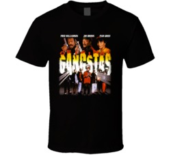 Original Gangstas 1996 Poster Blaxploitation Film Movie Buff T Shirt