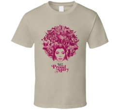 Proud Mary 2018 Poster Blaxploitation Film Movie Buff T Shirt