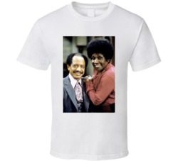 The Jeffersons Couple 90s Black Tv Sitcom Series T Shirt