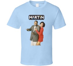 Martin 90s Black Tv Sitcom Series T Shirt