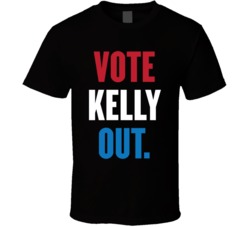 Vote Kelly Out Georgia Slogan T Shirt