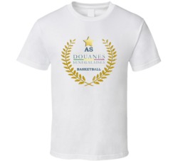 Senegal As Douanes Basketball African League Worn Look T Shirt