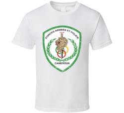 Cameroon Force Armees Et Police Fap Basketball African League Worn Loo