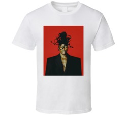 Moses Sumney Red Wall Tendrils T Shirt