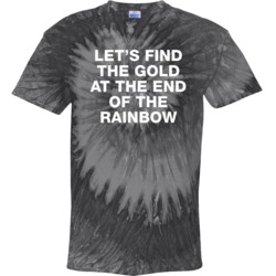 Find The Gold At The End Of The Rainbow Halle Bailey Tie Dye