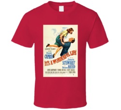 Its A Wonderful Life Christmas Movie T Shirt
