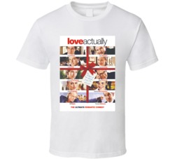 Love Actually Christmas Movie T Shirt