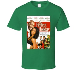 The Perfect Holiday Black Christmas Movie T Shirt