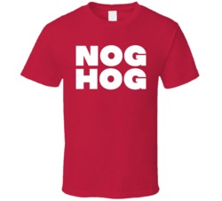 Nog Hog Christmas T Shirt