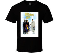 The Preacher's Wife Black Christmas Movie T Shirt