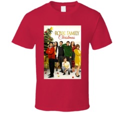 A Royal Family Christmas Black Movie T Shirt