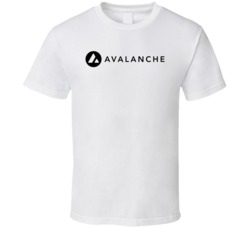 Avalanche Avax Text T Shirt