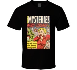 Weird Mysteries Comic 4 T Shirt