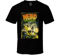 Weird Mysteries Comic 3 T Shirt