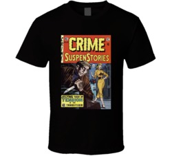 Crime Suspenstories 25 Comic Book Cover T Shirt