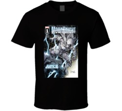 Moon Knight Rain Comic Cover T Shirt