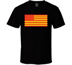 Asian American Flag T Shirt