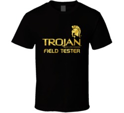 Trojan Field Tester Gold T Shirt