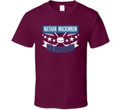 Nathan Mackinnon For President T Shirt