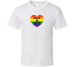 Love Is Love Queer Heart T Shirt