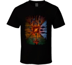 Stranger Things 4 Upside Down Worn Look T Shirt
