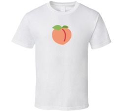 Peach Emoji T Shirt
