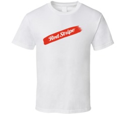 Red Stripe Beer T Shirt