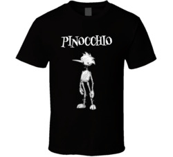 Pinocchio Drawing T Shirt