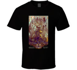 Pinocchio Art Black T Shirt