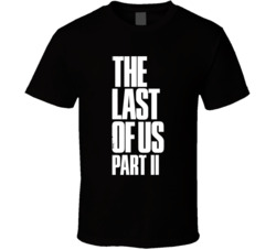 The Last Of Us Part 2 Logo Worn Look T Shirt