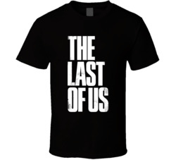 The Last Of Us Logo Worn Look T Shirt