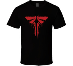 The Last Of Us Firefly Symbol Worn Look T Shirt