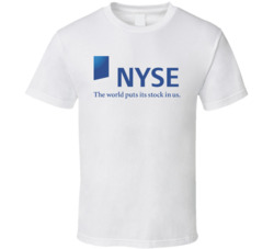 Nyse New York Stock Exchange Moto Logo T Shirt