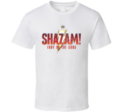 Shazam Fury Of The Gods Worn Look T Shirt