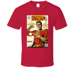 Shazam Fury Of The Gods Comic T Shirt