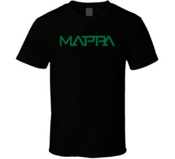 Mappa Anime T Shirt