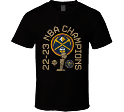Denver 2023 Nba Finals Champions Worn Look T Shirt